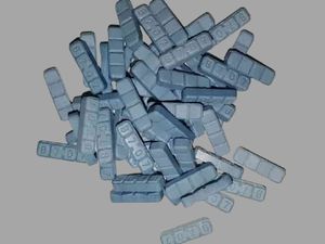 blue xanax b707